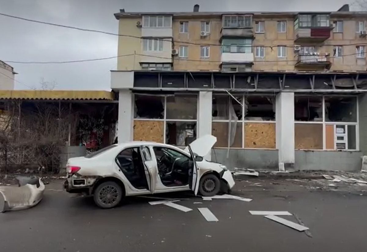 Kolejny zamach w Mariupolu. Wybuchło auto rosyjskiego szefa policji