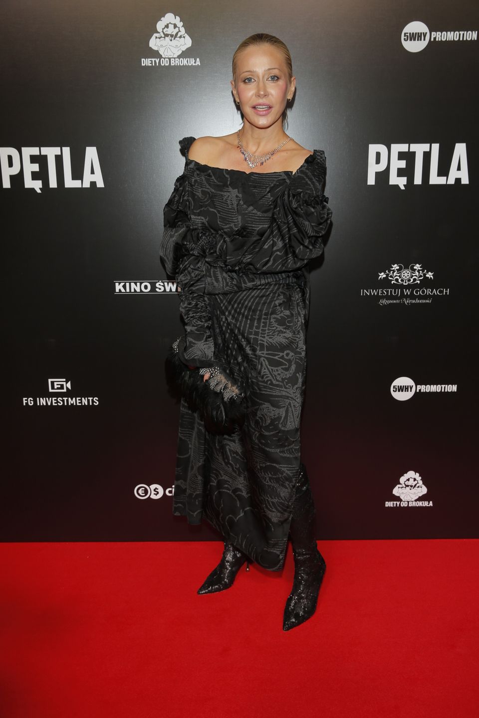 Katarzyna Warnke - premiera "Pętli" Patryka Vegi