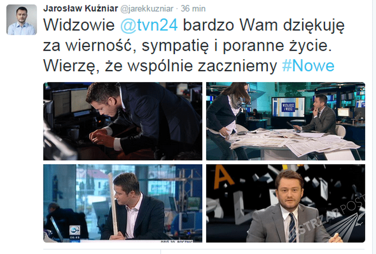 Jarosław Kuźniar odchodzi z telewizji