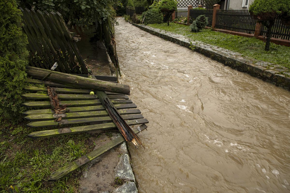 У Польщі пройшли сильні зливи