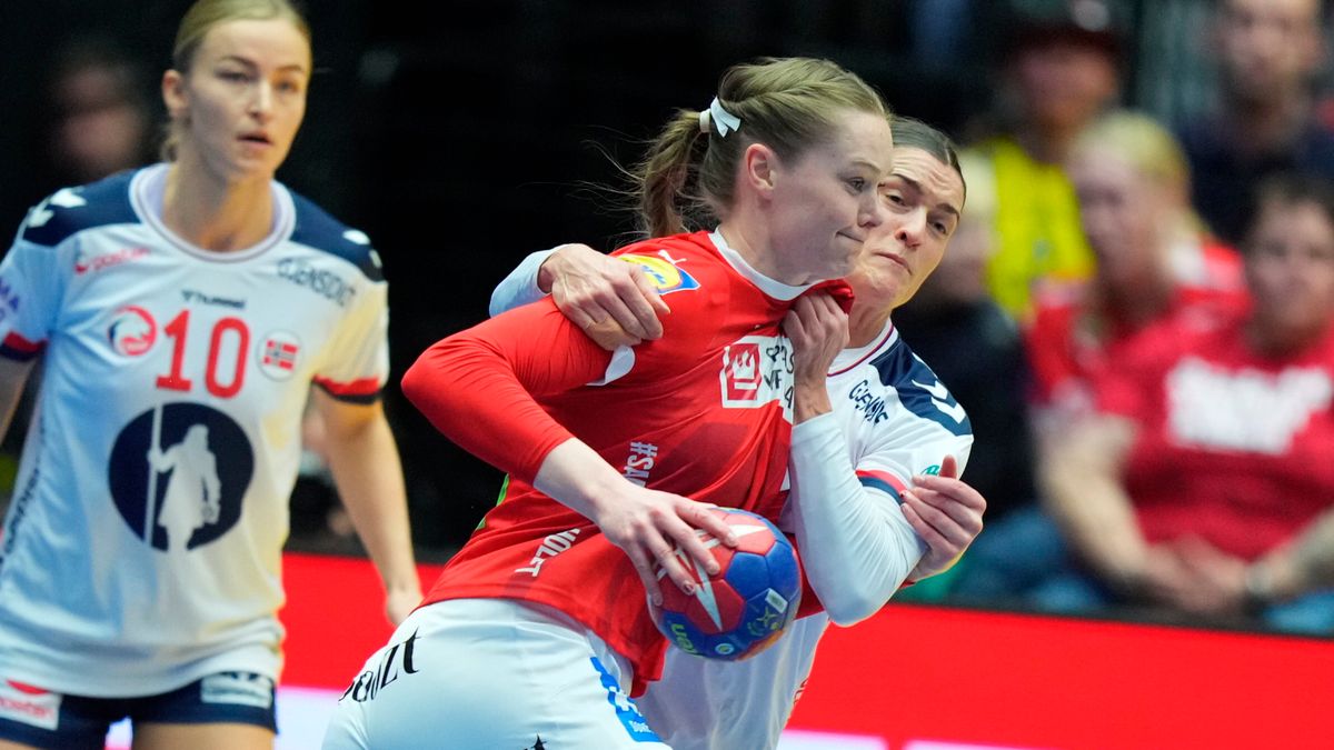 PAP/EPA / Henning Bagger / Mecz mistrzostw świata: Dania - Norwegia