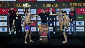 Awantura na ważeniu przed galą FEN 37. Rębecki zaatakowany przez Osipjana