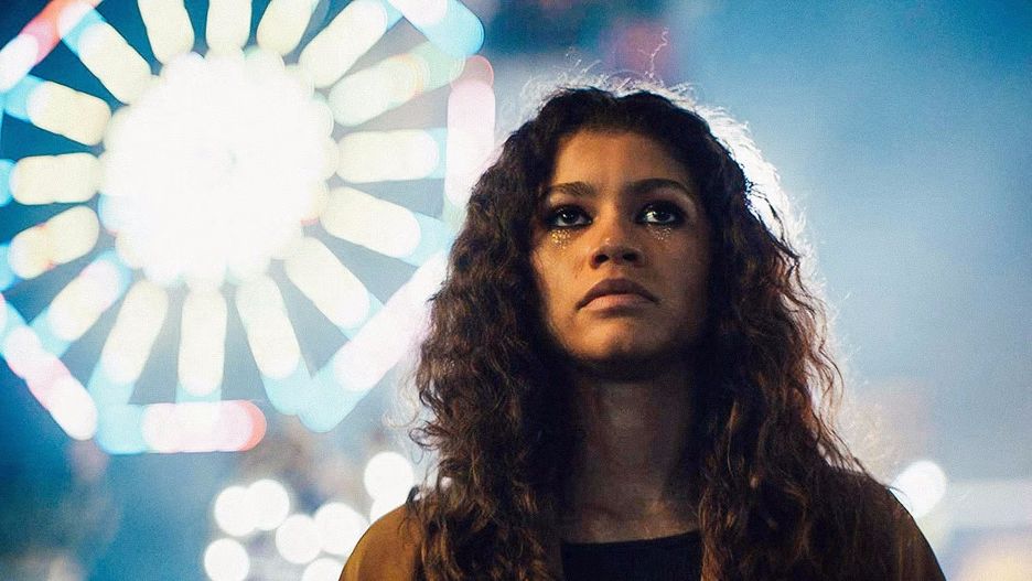 Zendaya jako Rue Bennett w "Euforii"