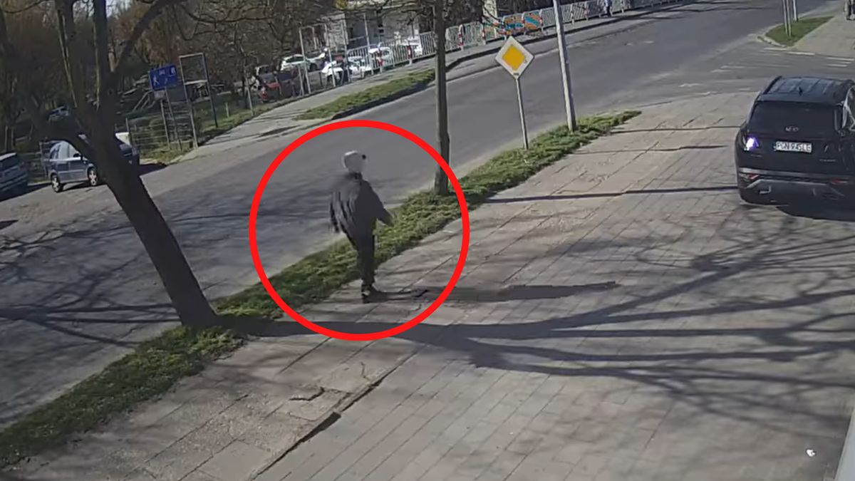 Ukradł hulajnogę. Policja publikuje nagranie.