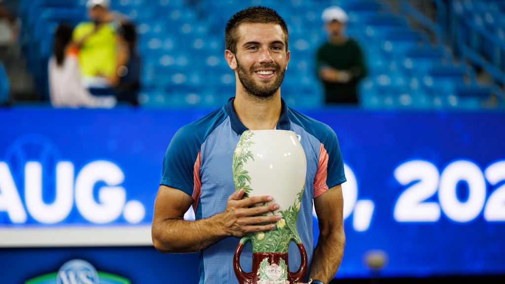 Getty Images /  Frey/TPN / Na zdjęciu: Borna Corić
