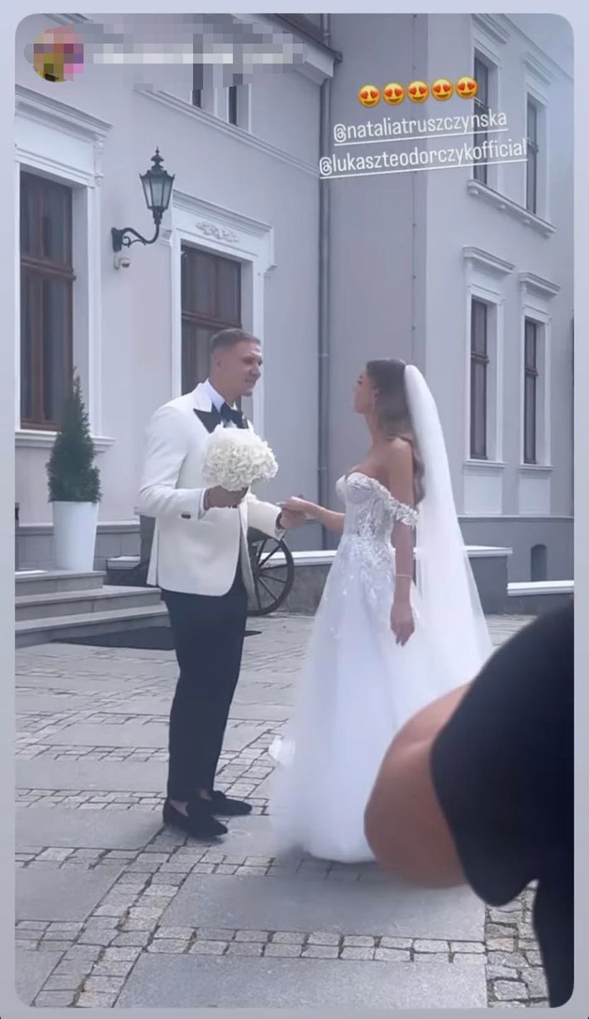 Ślub Łukasza Teodorczyka i Natalii Truszczyńskiej