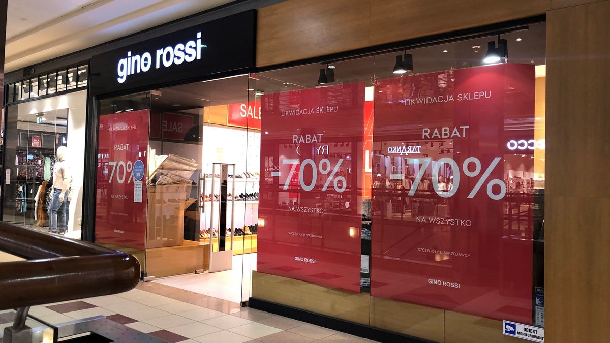 Gino Rossi zamyka sklepy stacjonarne. "Nie widzimy dla nich przyszłości"