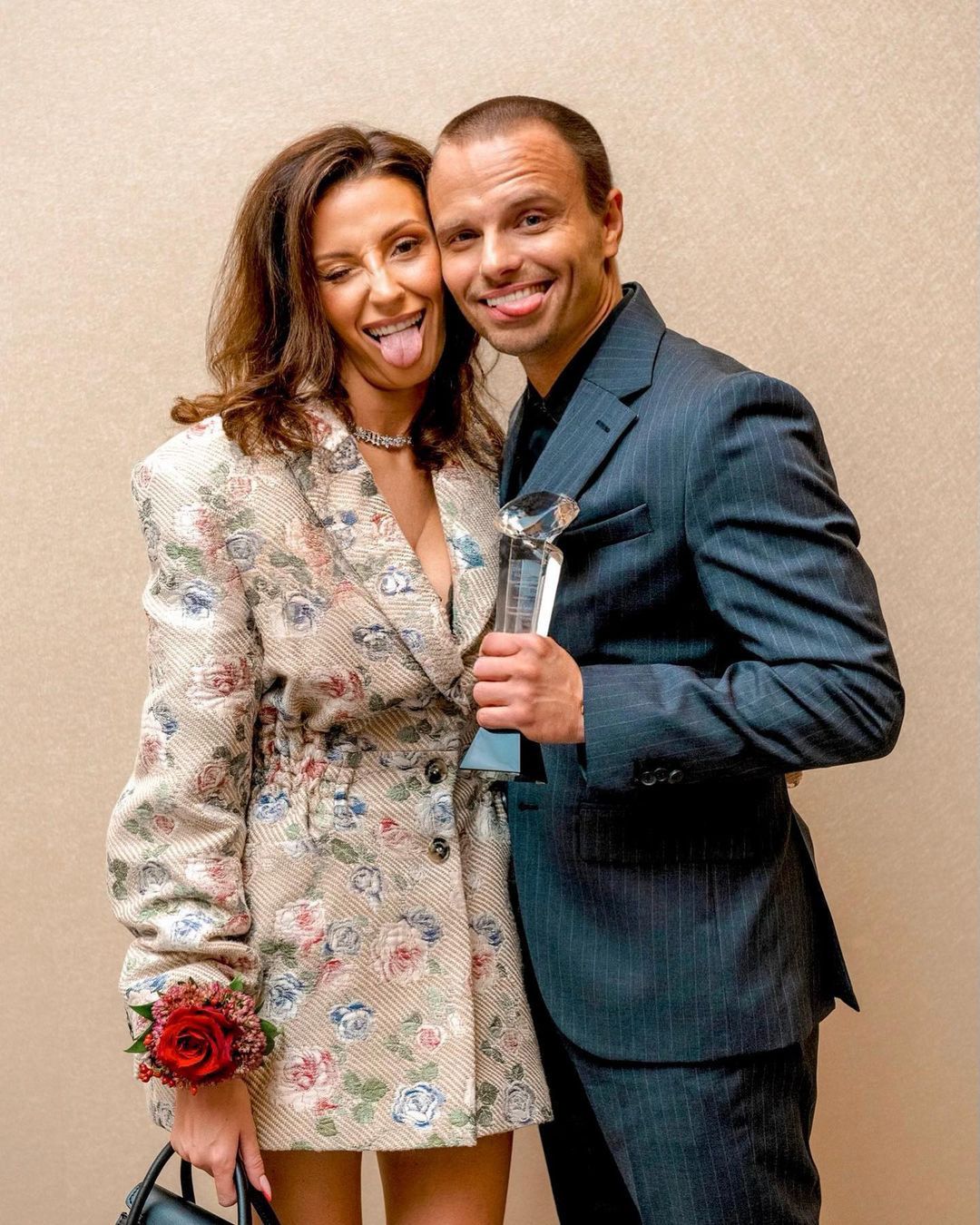 Marcin Hakiel z ukochaną