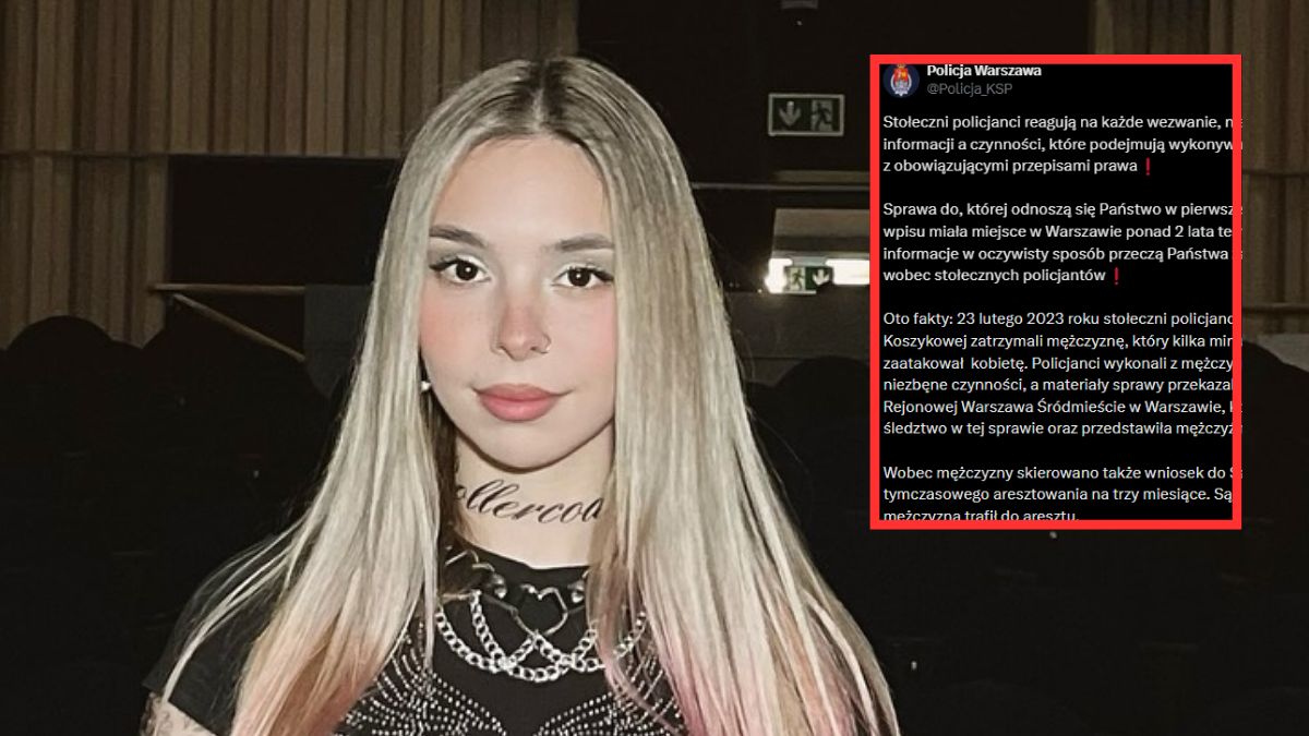 Influencerka przytoczyła historię stalkera. Policja odpowiada