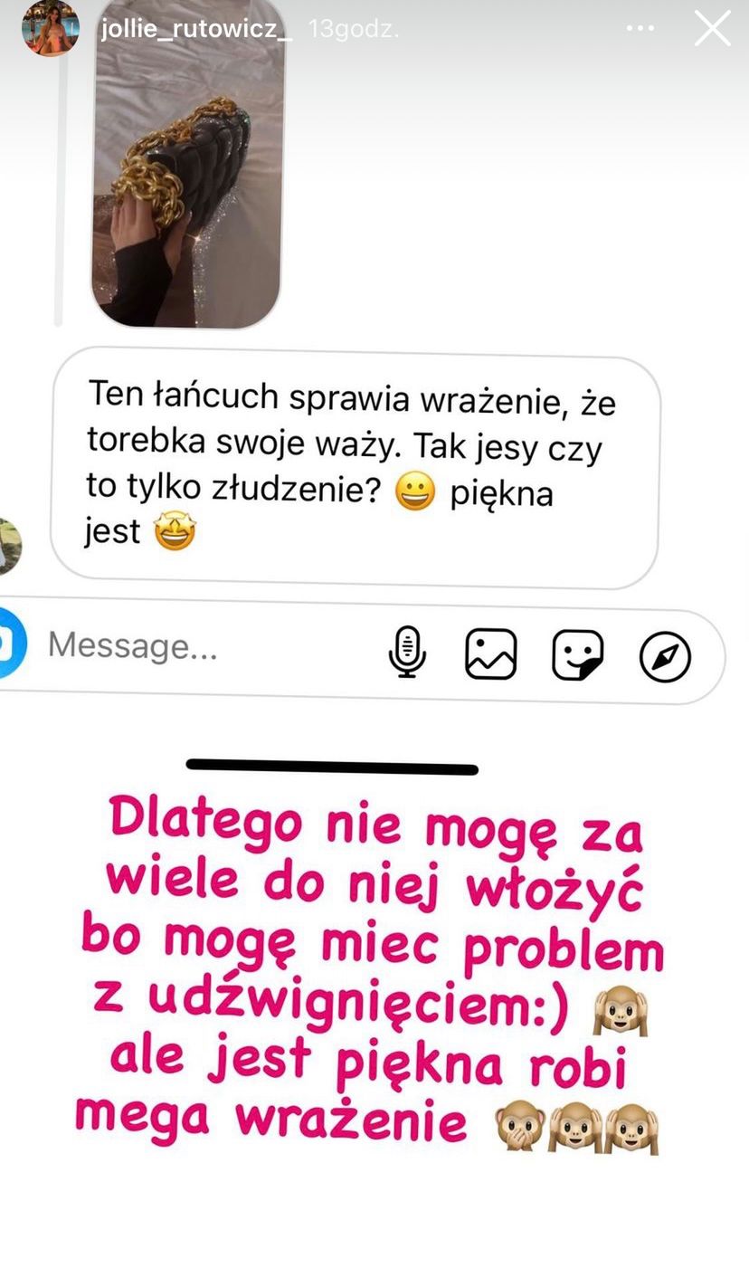 Jolanta Rutowicz pochwaliła się torebką od ukochanego