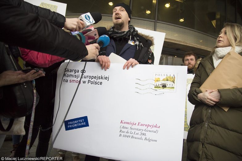 Skarga do Komisji Europejskiej w sprawie złej jakości powietrza w Polsce. Petycję podpisały 24 tysiące osób