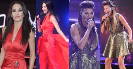 Kreacje w "The Voice of Poland": Steczkowska vs. Górniak (ZDJĘCIA)