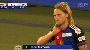 EL. LM: FC Basel – Lech 1:0: Gol Bjarnasona