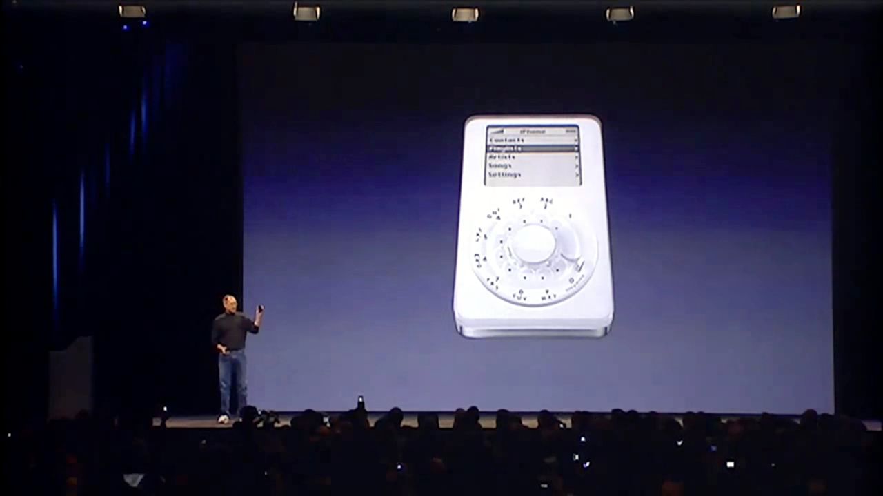 iPhone z Click Wheelem - żart Steve'a Jobsa według wczesnych planów mógł niewiele odbiegać od rzeczywistości