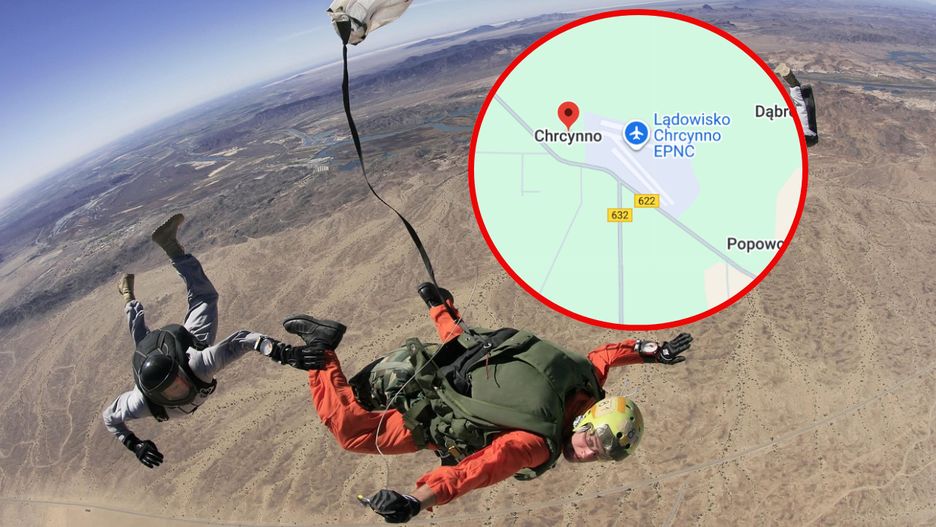 Wypadek spadochroniarzy w Chrcynnie
