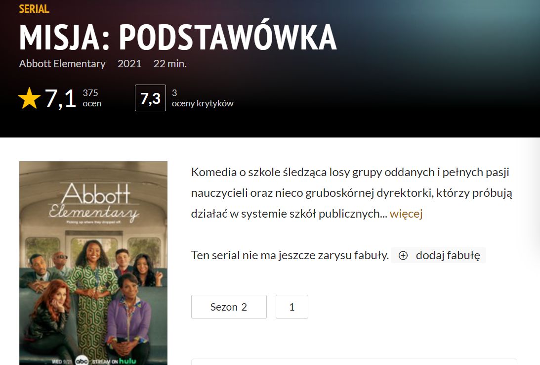 "Misja: Podstawówka" nie cieszy się zbytnią popularnością w Polsce