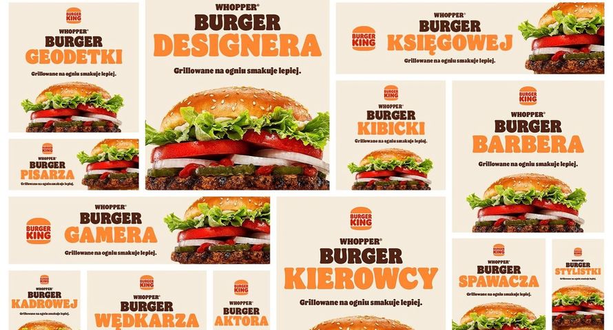 Burger King zaczepia w nowej kampanii konkurenta. "Nie każdy musi być drwalem"