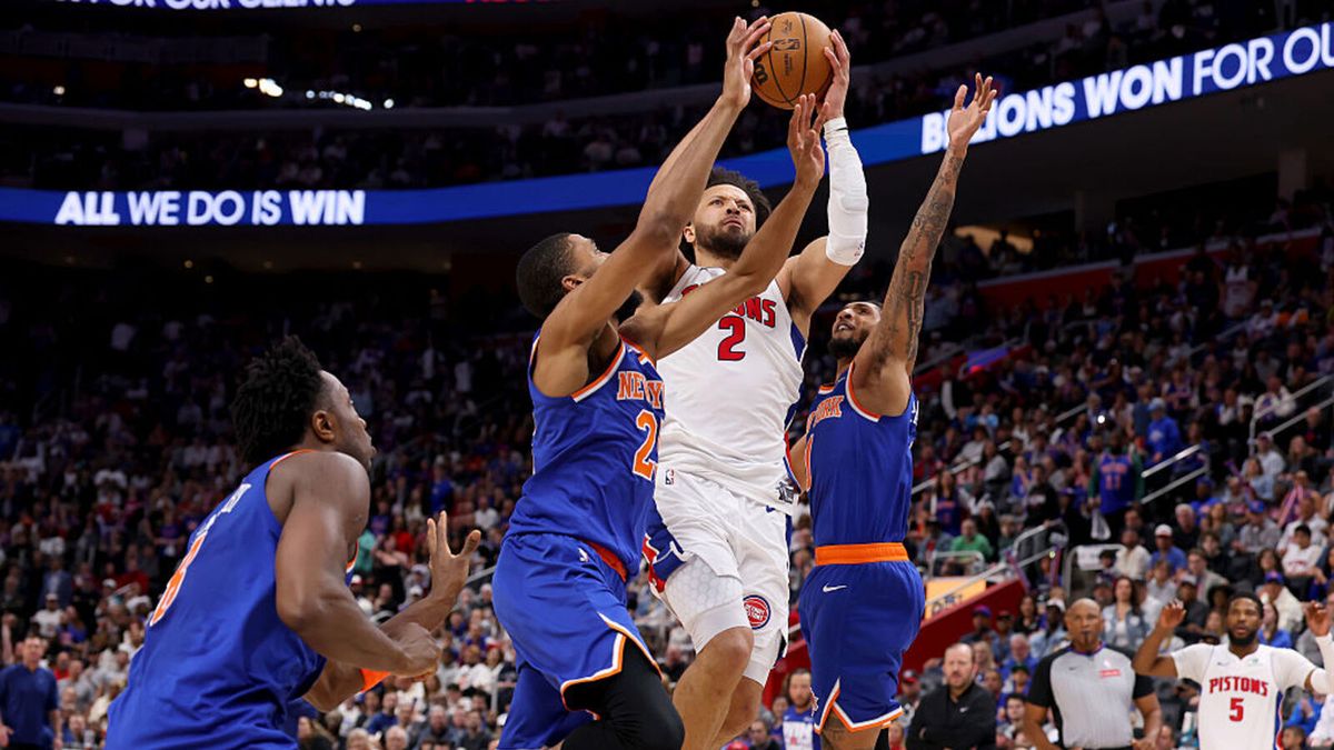 Getty Images / Gregory Shamus / New York Knicks - Detroit Pistons
