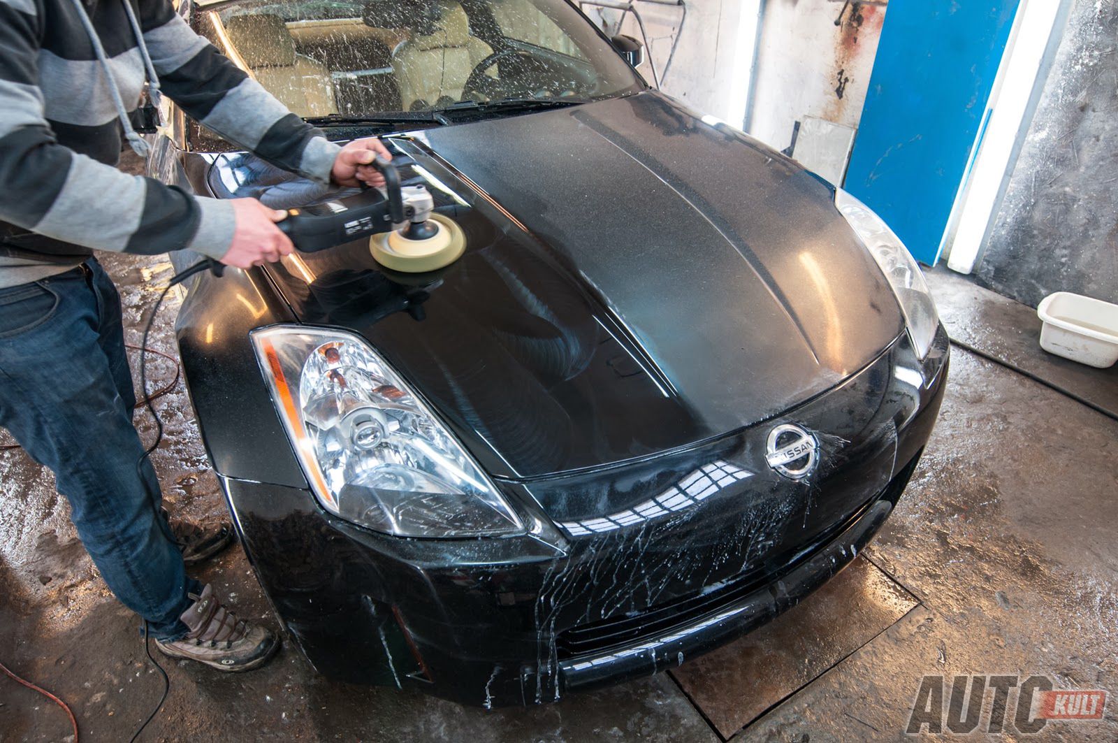 Polerowanie nissana 350z