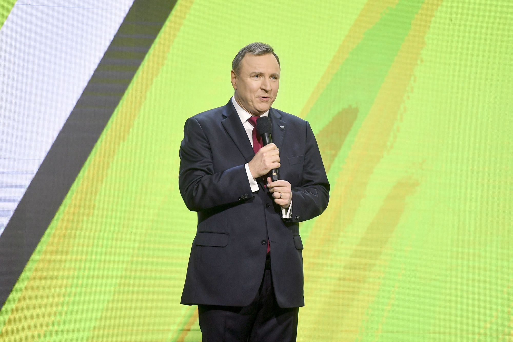 Jacek Kurski komentuje występ Rafała Brzozowskiego.