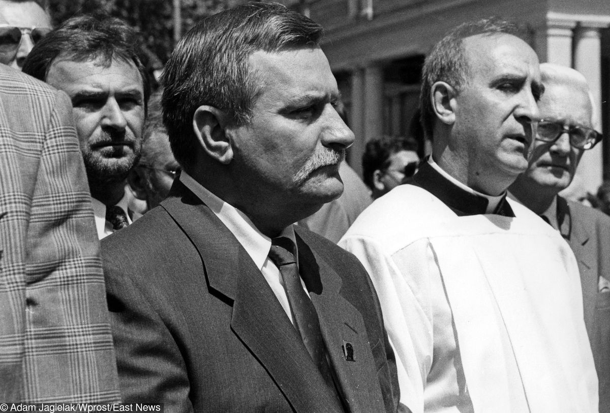 Lech Wałęsa wypowiedział się na temat swojego kapelana Franciszka Cybuli