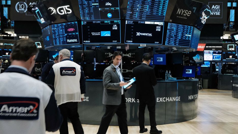 Giełda The New York Stock Exchange (NYSE).