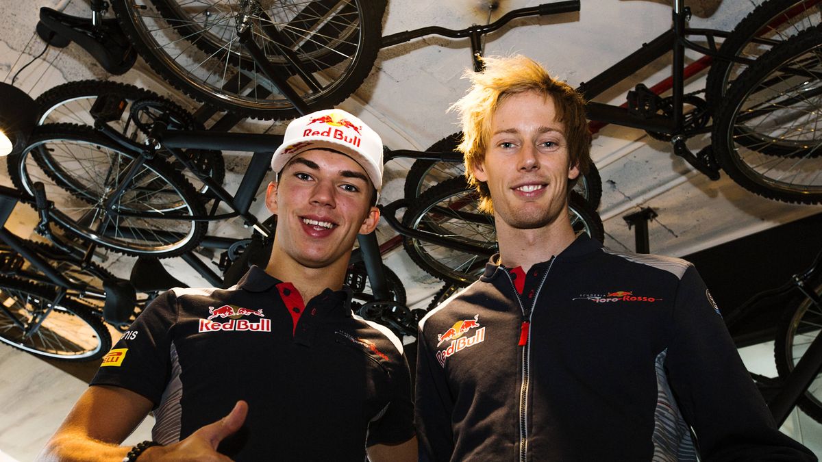 Pierre Gasly i Brendon Hartley