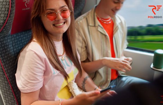 Polregio promuje swoją kampanię reklamową hasłem "Klik i w drogę!"