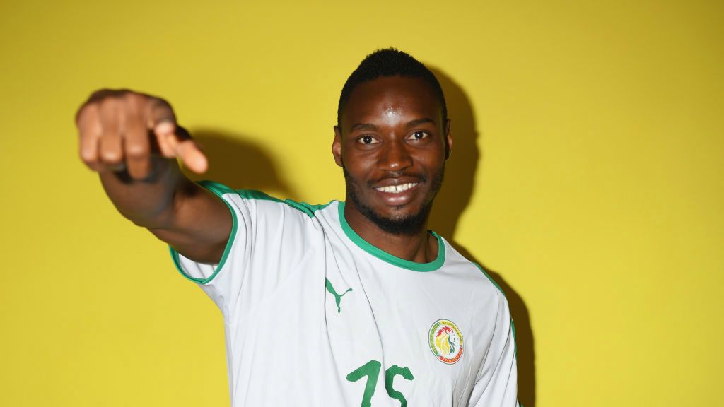 Diafra Sakho w barwach drużyny Senegalu