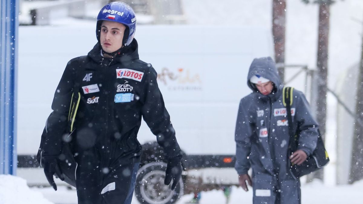 Od lewej: Maciej Kot i Kamil Stoch