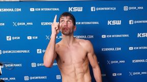 "Tam nie jest wesoło". Zrobiło mu się szkoda rywala jeszcze przed walką w KSW