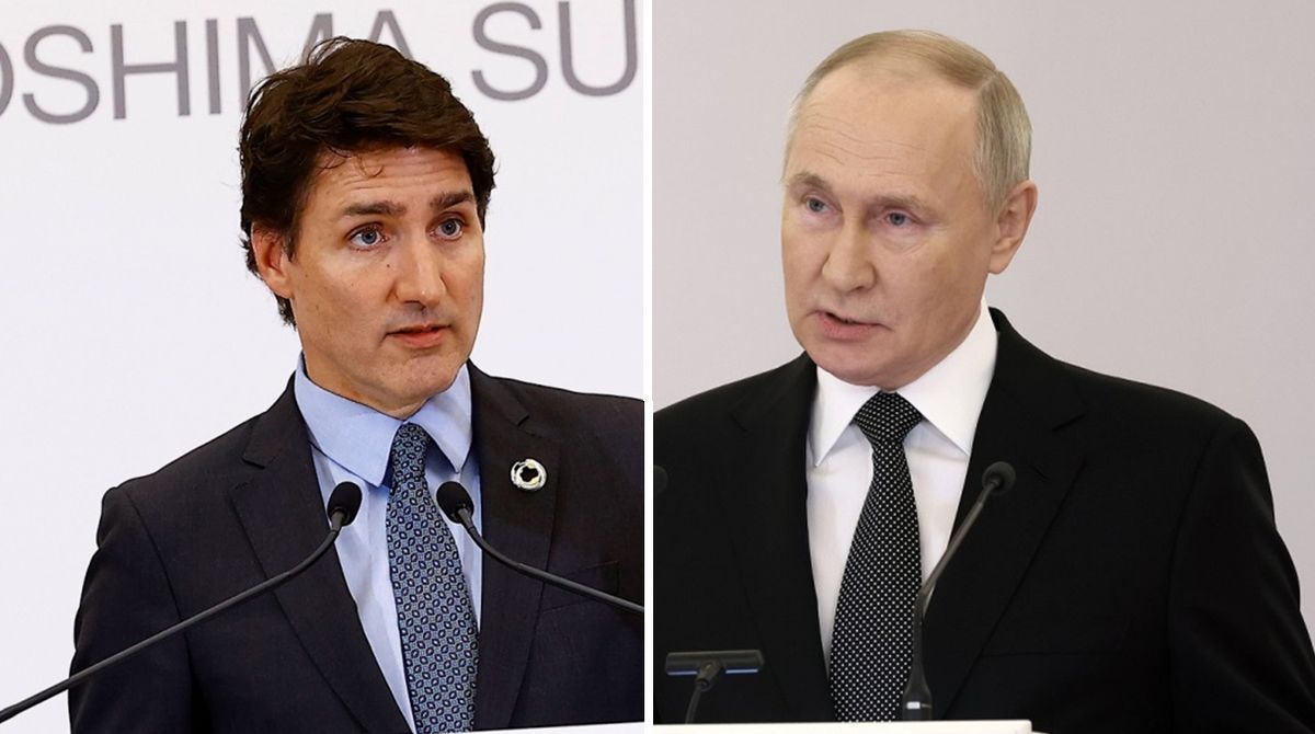 Trudeau: Putin jest słabeuszem i tchórzem
