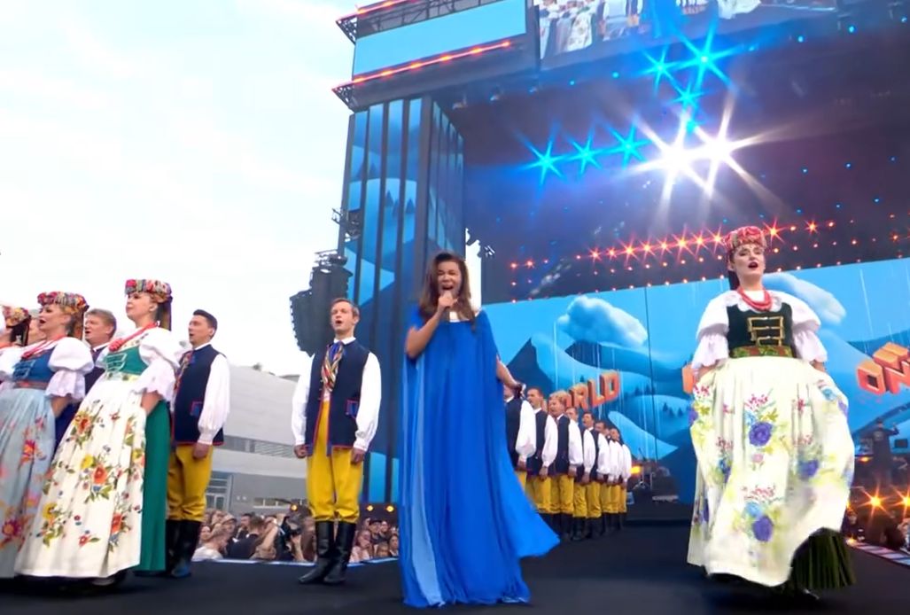 Edyta Górniak śpiewa "Imagine"