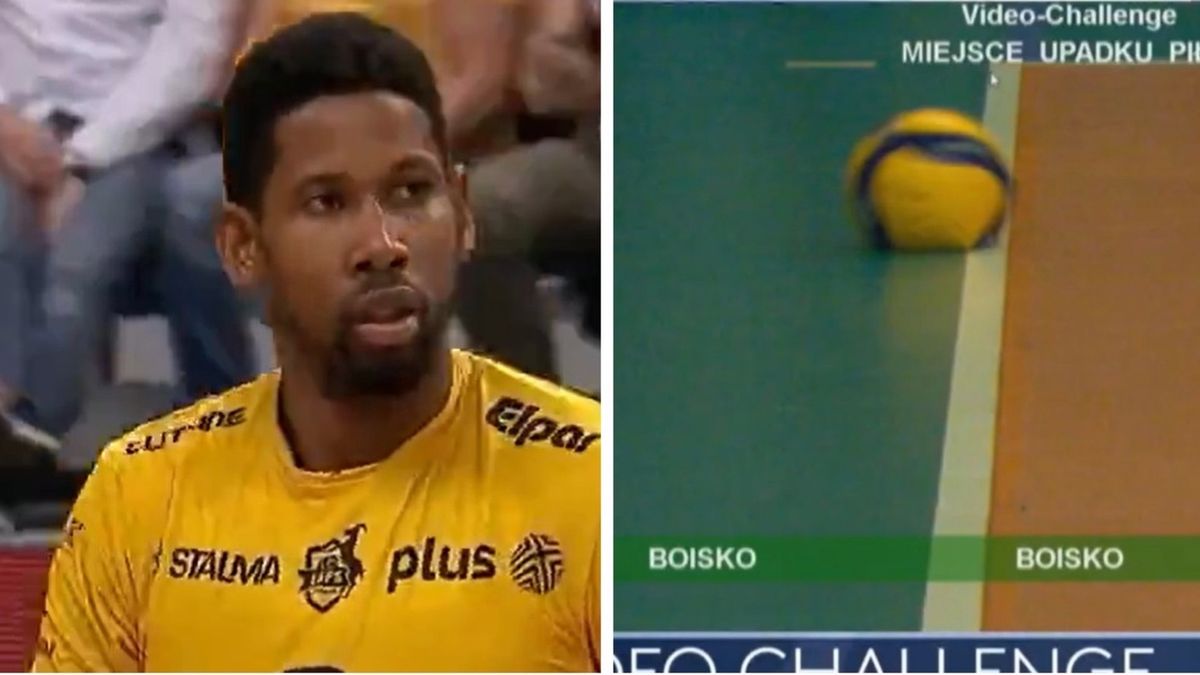 Twitter / Polsat Sport / Wilfredo Leon / challenge