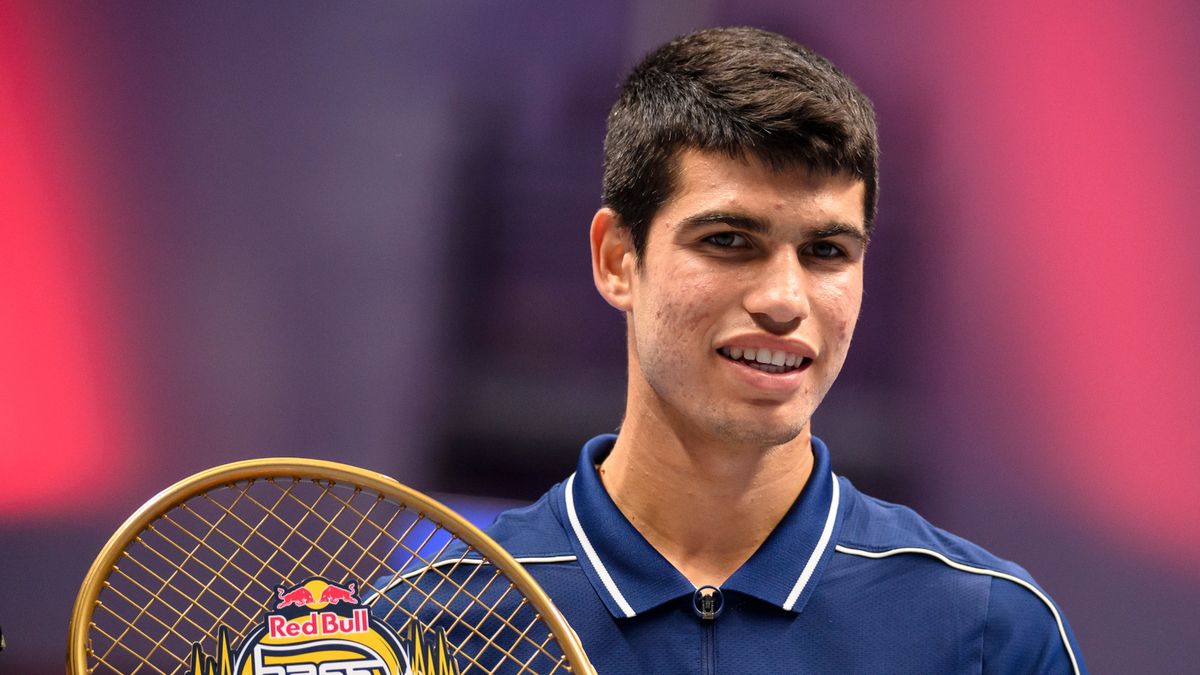 PAP/EPA / CHRISTIAN BRUNA / Na zdjęciu: Carlos Alcaraz wygrał Red Bull BassLine