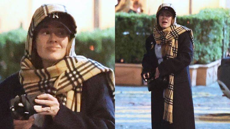 Dawno niewidziana Adele stroi miny w Rzymie (ZDJĘCIA)