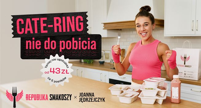 Joanna Jędrzejczyk poleca catering dietetyczny Republiki Smakoszy