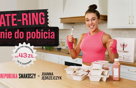 Joanna Jędrzejczyk poleca catering dietetyczny Republiki Smakoszy