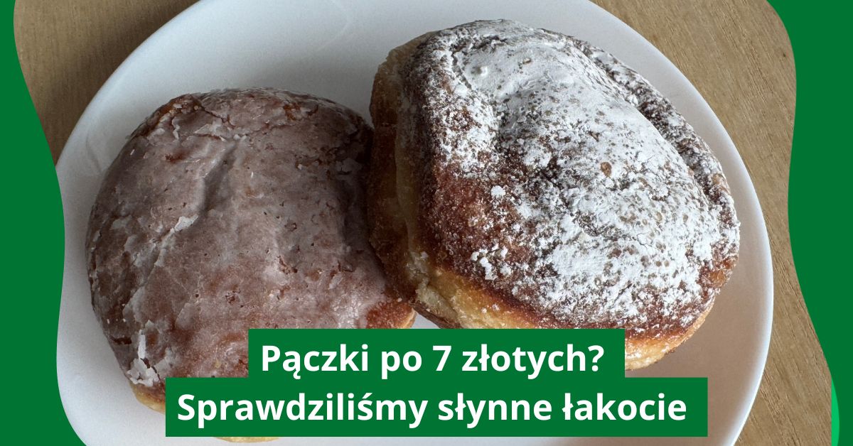 Z lukrem, cukrem pudrem lub "solo". Sprawdziłam hitowe pączki z Krakowa