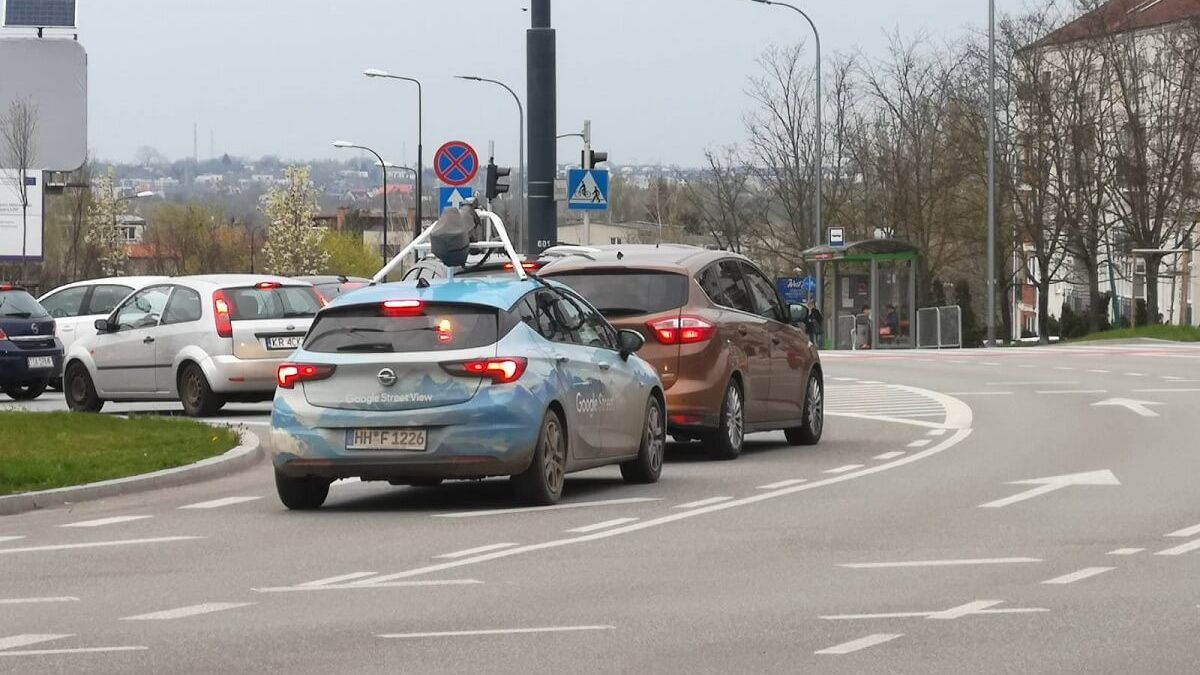 Samochód Google Street View w Lublinie