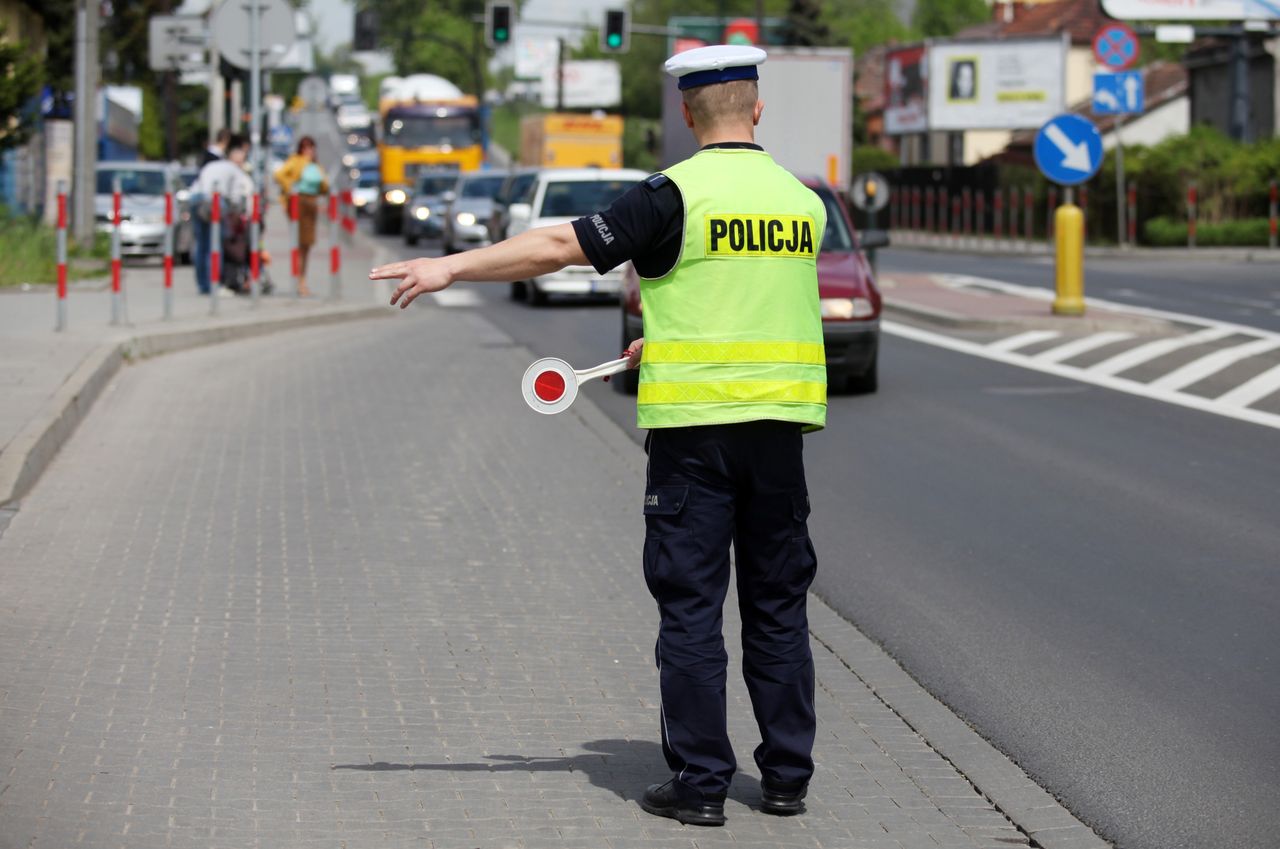 Nagranie wskazuje, że mandat został nałożony niesłusznie 