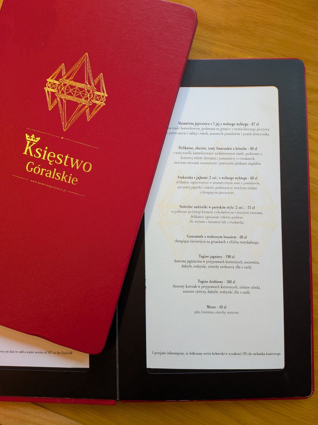 Śniadaniowe menu w Księstwie Góralskim