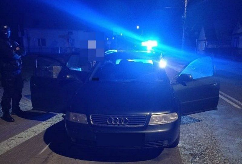 (Fot. Policja) Towar bez akcyzy.