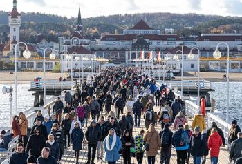 Sopot: Ponad milion gości na molo. Wejście na obiekt już bezpłatne