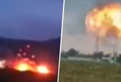 Potężne uderzenie na Krymie. Eksplozje i kule ognia w bazie Rosjan