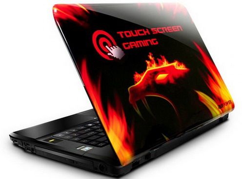 Laptop dla graczy z dotykowym ekranem