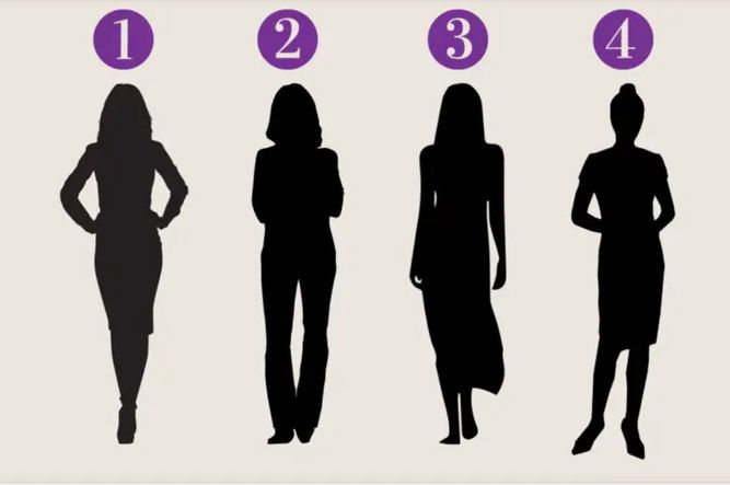 Która sylwetka twoim zdaniem należy do najstarszej kobiety?