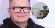 Imponująca kolekcja płyt i... masa dewocjonaliów. Tak mieszka Muniek Staszczyk (ZDJĘCIA)