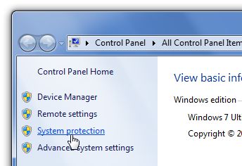 Windows 7 - Zmniejszamy ilość miejsca przeznaczonego na przywracanie systemu 3