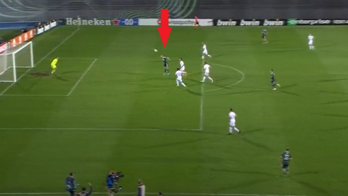 Twitter / Viaplay / Na zdjęciu: gol zdobyty przez Blaza Kramera